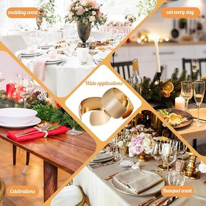 Metal Glossy <b>C</b>-<b>Shaped</b> Napkin Ring Western Restaurant Hotel <b>Table</b> Wedding Napkin Buckles Metal Napkin Ring - Product Image 6
