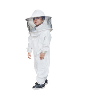 Traje de Apicultura Duradero Unisex y para Niños con Velo Redondo Incorporado, Ropa de Seguridad para Apicultura - Product Image 5