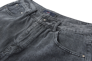 OEM Custom Streetwear Oversized Denim <b>Jeans</b> Shorts Blank Ripped Acid Wash Shorts <b>for</b> <b>Men</b> - Product Image 4