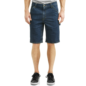 Shorts en jean décontractés pour hommes, taille plus, vente chaude, motif uni, anti-froissement, écologiques, respirants, poches personnalisées - Product Image 1