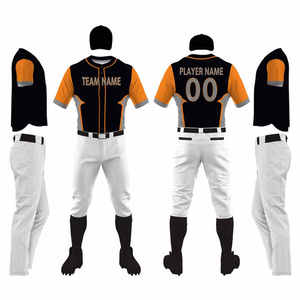 Nueva llegada 2025 poliéster personalizado propio logotipo uniformes de béisbol al por mayor OEM servicios directos de fábrica uniformes de béisbol - Product Image 4