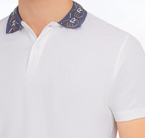 Camiseta Deportiva Personalizada para Hombre, Bordada, de Algodón y Poliéster, Ecológica, Transpirable, de Secado Rápido, para Gimnasio, Golf, Ropa de Trabajo de Lujo - Product Image 3