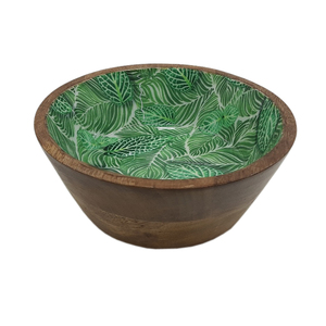 Bol à fruits de forme ronde en bois décoratif antique pour ustensiles de cuisine de table bol à salade maison et hôtels bols de service alimentaire - Product Image 5