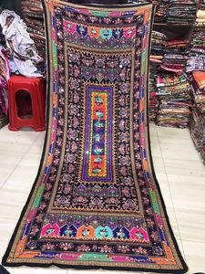 Sehroo Formal impreso bordado seda Dupatta señoras paquistaní marca Saree traje boda fiesta desgaste verano traje de moda - Product Image 3