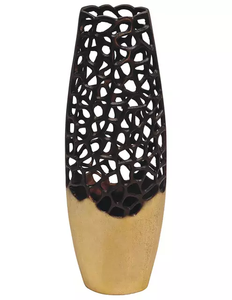 Vases à fleurs en métal colorés, meilleure décoration intérieure et Design fait à la main Vase à plantes vertes et Vases à fleurs, idéal pour la décoration de la maison - Product Image 3