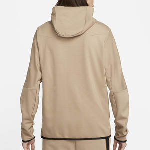 Vente chaude vierge unisexe décontracté veste à capuche zippée poids lourd visage bouffant impression personnalisé fermeture éclair complète à capuche - Product Image 2