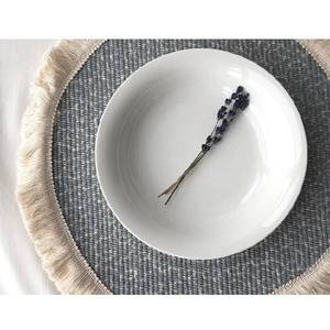 Wholesale Elegant White Porcelain Plates Pasta Plates for Hotel Restaurant Decoration - Product Image 4