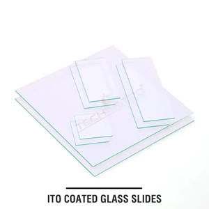 Vidrio de cuarzo recubierto de precisión ITO 25x25mm, ideal para sistemas de iluminación - Product Image 4