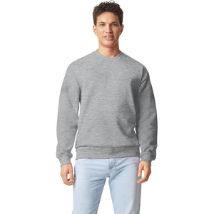 Wholesale Custom Men's Softstyle <b>Crewneck</b> Sweatshirt Loose Fit Long Sleeve Pullover for Winter Digital Hoodies Sweatshirts - Product Image 5