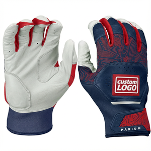 Guantes de Bateo de Béisbol con Diseño Personalizado y Elegante, Guantes de Bateo de Softbol de Primera Calidad al por Mayor, Palma de Cuero Sintético con Agarre Hexagonal - Product Image 1