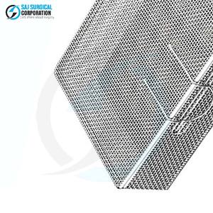 Panier en maille fine avec couvercle, réutilisable, en acier inoxydable, certifié CE, pour applications cliniques en autoclave - Product Image 5