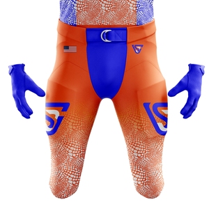 Uniforme de fútbol americano para hombres Jersey de equipo personalizado con pantalones de sarga de aparejos transpirables Ropa deportiva de fútbol de alta calidad - Product Image 5