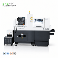 Mesin Bubut Otomatis CNC Tipe Swiss RC125 12mm dengan Sub-Spindle C-Axis dan Live Tooling