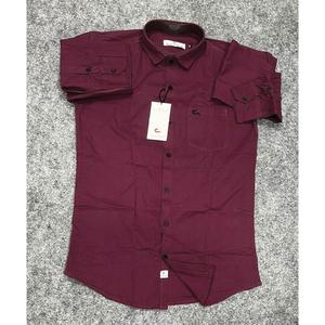 Camisa de algodón pesado de material suave altamente cómoda para hombres disponible en cantidad al por mayor de India - Product Image 5