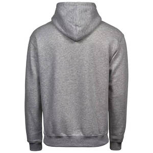 Nouveau sweat à capuche pour homme en coton 100% avec logo personnalisé, couleur unie, style hip-hop, technique de gonflage, style pull-over, pour l'hiver - Product Image 2