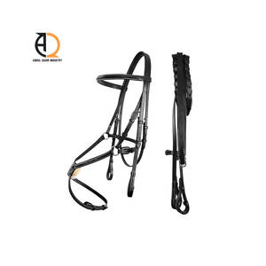 Martingale en cuir pour courses de chevaux - Product Image 1
