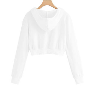 Sérigraphie personnalisée Sweat à capuche zippé en coton à fermeture éclair épais Fabricants Sweats à capuche zippés courts pour hommes - Product Image 2