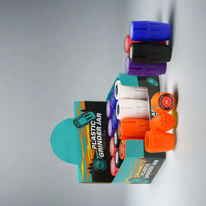 Triturador de Hierbas Ligero de Color Personalizado OEM ODM con Cuerpo de Plástico y Estuche para Papel de Liar Modelo RPH012 - Product Image 4