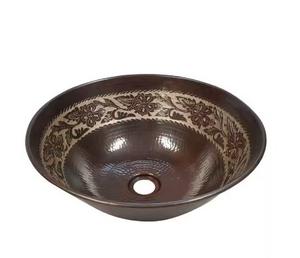 Lavabo de cobre dorado brillante Simple, acabado lujoso, restaurantes, baño, lavabos decorativos de cobre de alta calidad, superventas - Product Image 4