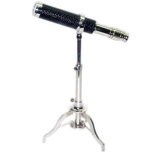 Laiton antique Design unique Décoration de la maison Jumelles jumelles vintage Étui en cuir Télescope Bonne qualité Marine victorienne - Product Image 1