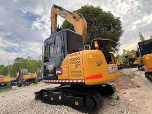 Mini-excavatrice SANY SY75C d'occasion 2022, capacité de la benne de 0,28 m, avec moteur, boîte de vitesses, pompe - 7,28 TONNES, puissance de 43 kW - Product Image 2