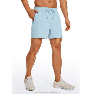 Pantalones Cortos Deportivos para Hombre, 100% Algodón, Ligeros, de Secado Rápido, Transpirables, Impermeables, para Gimnasio, Fitness, Running, con Bolsillos - Product Image 4