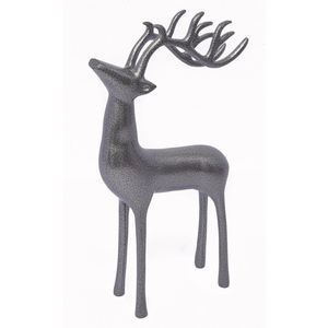 Handmade High Demanding <b>Stocking</b> Holder Premium Look Silver Plated Reindeer Shaped Decorative Design Metal <b>Stocking</b> Holder - Product Image 4