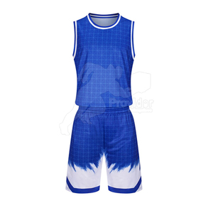 Uniforme de Baloncesto Urbano de Tallas Grandes al por Mayor, Diseño Personalizado, Transpirable, Ligero, 100% Poliéster - Product Image 1