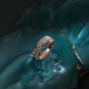 Anillo de Diamante Cultivado en Laboratorio con Certificación IGI, Alta Calidad, Oro Rosa de 10k/14k, Anillo de Compromiso para Mujer, Ideal para Fiestas - Product Image 6