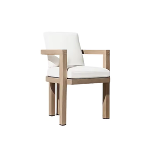 Canapé de jardin à usage extérieur et intérieur pour canapé de salon canapé à coussin en tissu unique de haute qualité avec pied en bois - Product Image 2