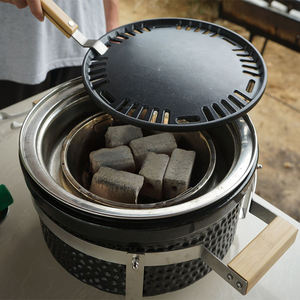 MCD 2023 grille de table en céramique japonaise Hitachi grille rectangulaire ronde <span class=keywords><strong>four</strong></span> <span class=keywords><strong>Kamado</strong></span> - Product Image 2