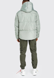 Manteau bouffant coupe-vent chaud et imperméable pour hommes, veste d'extérieur pour hommes de haute qualité, veste bouffante imprimée pour hommes avec logo personnalisé - Product Image 2