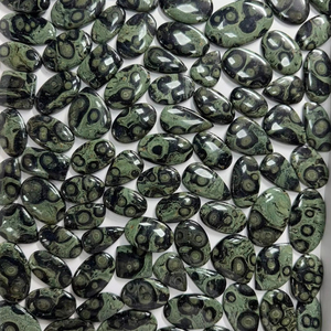 Cabujones de jaspe de galaxia de estrella personalizables de alta calidad, Parte posterior plana de cristal Natural Premium, suministro a granel, personalización de joyería - Product Image 1