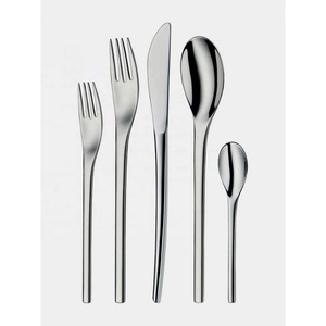 Customize LOGO Metal Dinnerware Set Premium Quality Cutlery Set with Designer Portable Long Handle Cutlery - Product Image 2