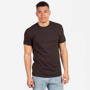 Camiseta Básica de Manga Corta con Cuello Redondo y Corte Regular para Hombre - Product Image 1
