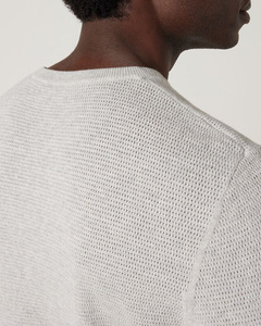 Sudadera de Punto Transpirable para Hombre, Estilo Moderno, Ajuste Holgado, Mangas Cortas, Esencial para el Invierno - Product Image 4