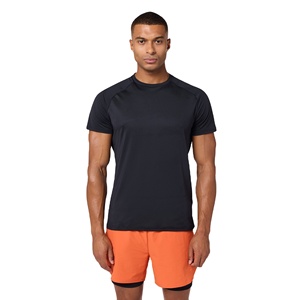 Camisetas Deportivas para Hombre, Corte Ajustado, Transpirables, 180g, Algodón y Elastano, Secado Rápido, Color Sólido - Product Image 1