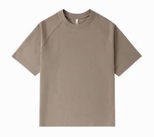 T-shirt ample à manches courtes en coton, vêtements de sport, streetwear hip-hop, t-shirts ajustés - Product Image 5