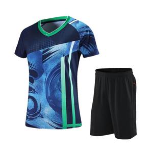 Venta al por mayor de fábrica, camisetas de bádminton Rojas Unisex en blanco de secado rápido personalizadas y tela de sublimación de calidad superior transpirable inferior - Product Image 3