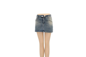 Verano rápido moda mujer Falda vaquera venta bolsillos lavado Denim Jeans A-line estiramiento Mini faldas cortas para Niñas para mujeres - Product Image 6