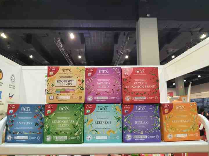 Premium Quality Organic Tea Blooming Blend of Lemongrass and Pandan Natural Bag Tea Fast Shipping From Malaysia