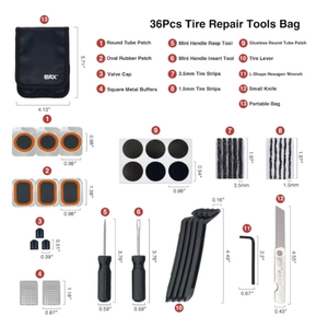 P6130 kit de reparación de neumáticos kit de reparación de bicicletas bicicleta - Product Image 2