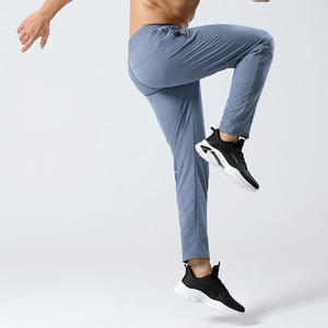 Pantalons de sport tissés en nylon Pantalons de fitness amples pour entraînement en plein air pour hommes Pantalons décontractés respirants à séchage rapide - Product Image 2