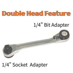 ด้ามขันแบบสั้น 72 ฟัน x 108 มม. ODM หัวคู่ ผลิตในไต้หวัน - Product Image 3