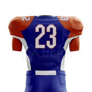 Ropa de entrenamiento de moda superior con precio duradero Uniforme de fútbol americano hecho de material de poliéster 100% a la venta - Product Image 5