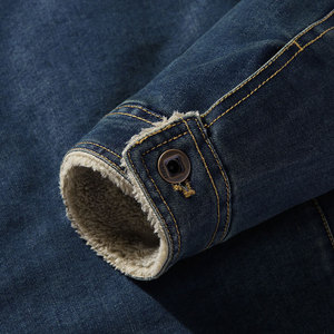 Chaquetas Vaqueras Más Vendidas, Chaquetas Vaqueras de Mezclilla de Manga Larga y Corte Ajustado para Hombre, Estilo Casual, Colores Modernos - Product Image 5