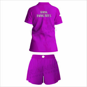 ชุดเสื้อโปโลและกางเกงขาสั้นสำหรับผู้หญิงชุดเสื้อโปโลและกางเกงขาสั้นสำหรับทุกเพศสินค้ามาใหม่ - Product Image 4