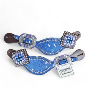 Ensemble assorti de serre-tête personnalisé d'équipement de cheval équestre occidental de première classe comprenant une sangle d'éperon de collier de poitrine Wither Riding - Product Image 3