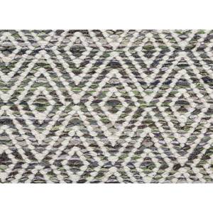 Abrash Adwv-13047 Grey & Black Flat Weave Wool & Viscose Geometric <b>Rug</b> for Home Hallway Living Room Teen Office-Rectangle - Product Image 3