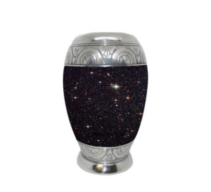 สติกเกอร์ตกแต่งรูปดาวสำหรับเผาอัฐิอลูมิเนียมสำหรับขี้เถ้าจากมนุษย์แถมถุงกำมะหยี่ - Product Image 1